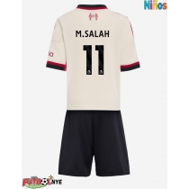 Camiseta Liverpool Mohamed Salah #11 Visitante Equipación para niños 2025-26 manga corta (+ pantalones cortos)